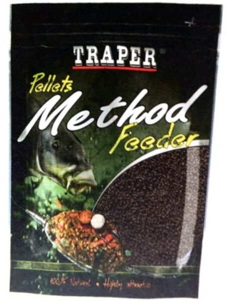 Traper pelety method feeder halibut černý 500 g - 2 mm