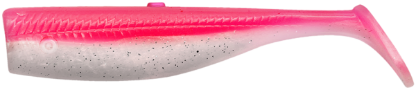 Savage gear gumová nástraha minnow tail pink pearl silver 5 ks -  10 cm 10 g