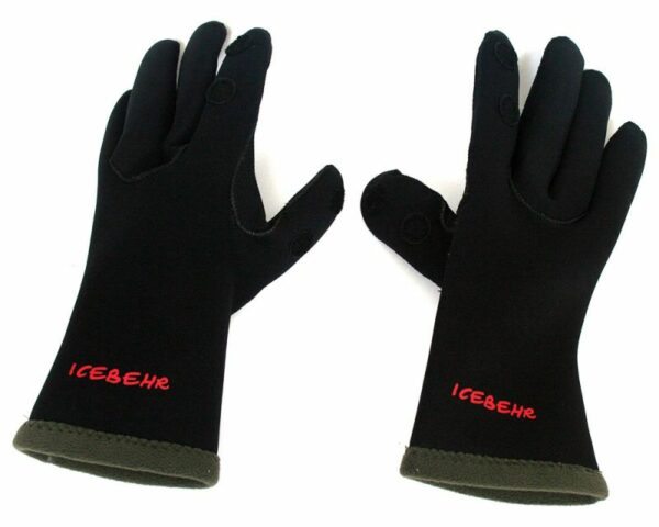 Behr neoprenové rukavice s fleecovou podšívkou icebehr titanium neopren-velikost l