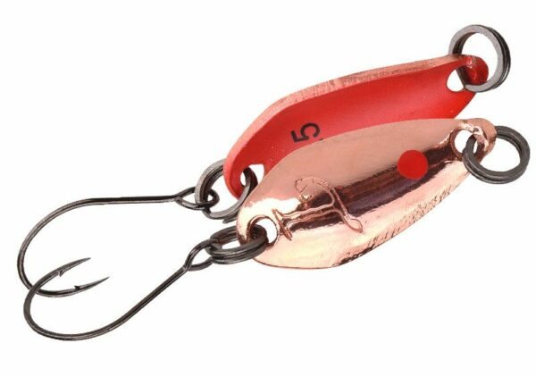 Spro plandavka trout master incy spoon copper red - 3