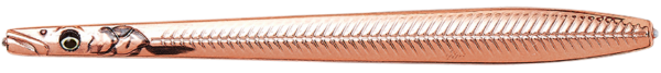 Savage gear line thru sandeel nail copper plating - 10 cm 16 g