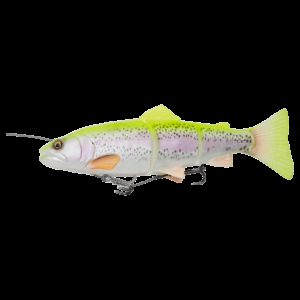 Savage gear gumová nástraha 4d linethru trout sinking lemon trout - 25 cm 193 g