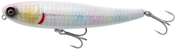 Savage gear wobler bullet mullet floating ls white candy - 5