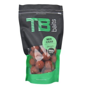 Tb baits hard boilie red crab - 1 kg 24 mm