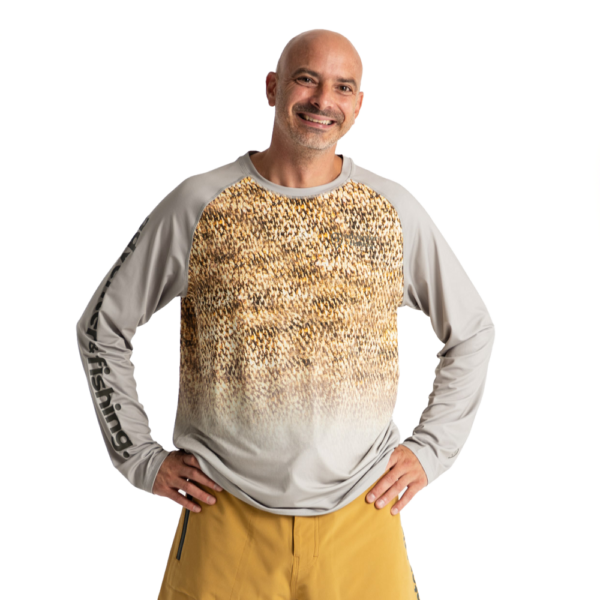 Adventer & fishing funkční  uv tričko zander - velikost xxl