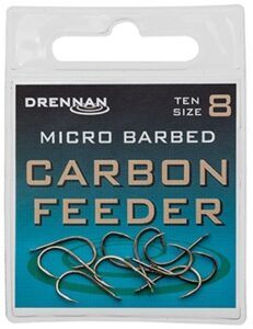Drennan háčky carbon feeder - velikost 6