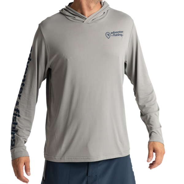 Adventer & fishing funkční hoodie  uv tričko limestone - velikost xl