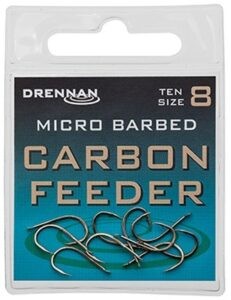 Drennan háčky carbon feeder - velikost 2