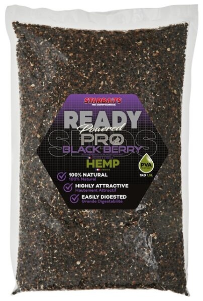 Starbaits konopí ready seeds pro blackberry 1 kg