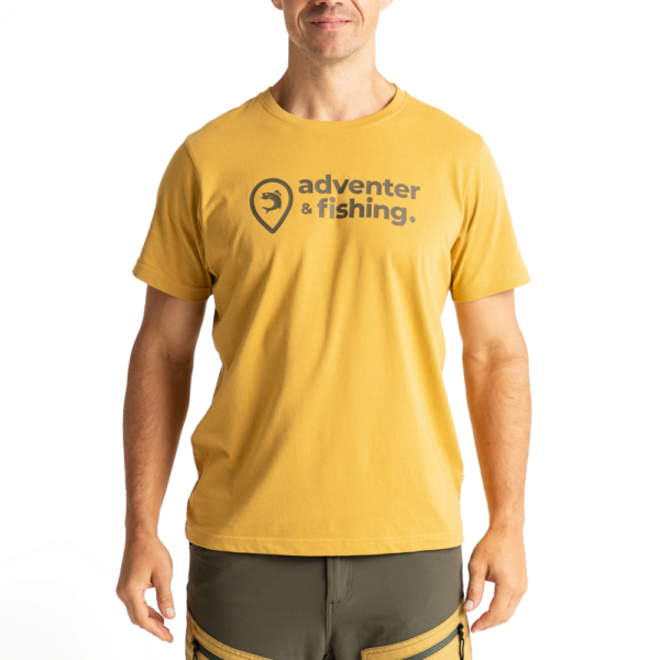 Adventer & fishing tričko sand - velikost xl