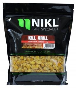 Nikl vařený partikl kukuřice 1 kg - kill krill