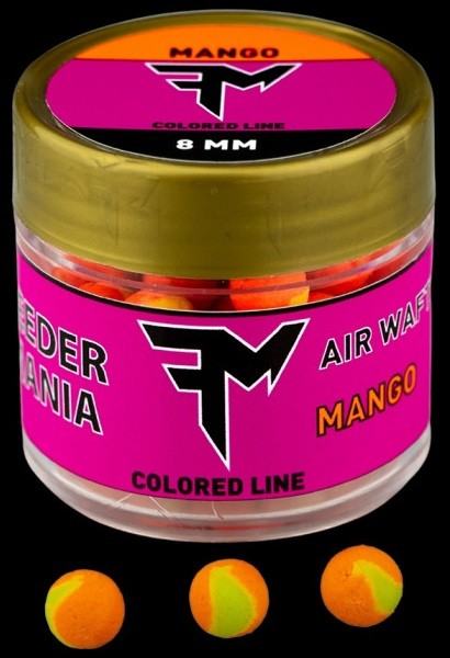 Feedermania air wafters colored line 18 g 8 mm - mango