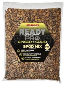 Starbaits směs spod mix ready seeds pro ginger squid - 3 kg