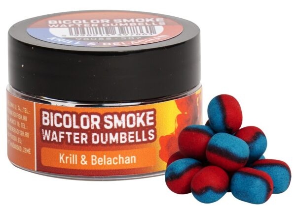 Benzar mix bicolor smoke wafters dumbells 10x8 mm 30 ml - krill-belachan