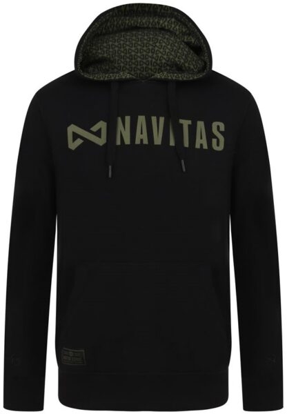Navitas mikina core hoody black - s