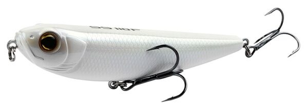 Shimano wobler yasei shock stick f pearl white - 11 cm