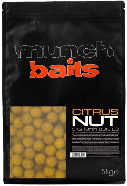 Munch baits boilies citrus nut - 5 kg 18 mm