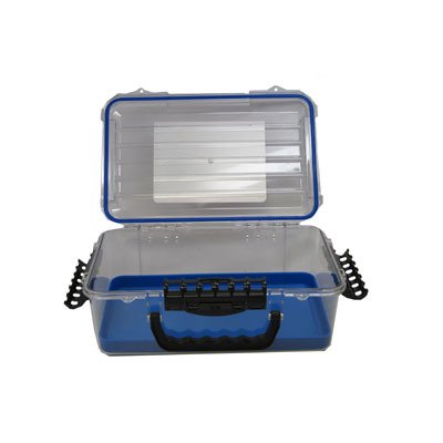 Plano krabička guide series waterproof cases blue/clear