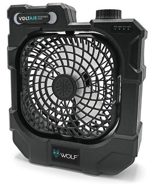 Wolf větrák voltair portable fan a powerbank