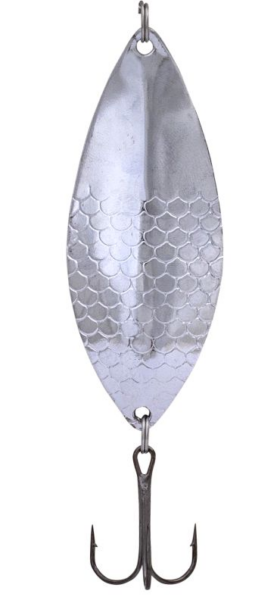 Zebco třpytka trophy z-fast spoon silver 20 g 10 cm