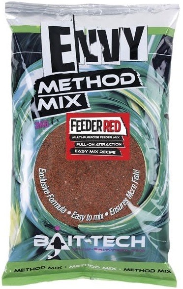 Bait-tech krmítková směs envy method mix feeder red 2 kg