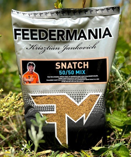 Feedermania krmítková směs groundbait 50/50 mix 800 g - snatch